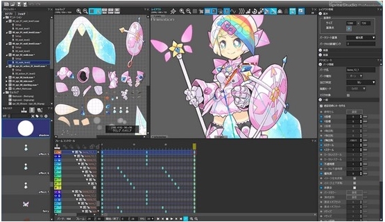 OPTPiX SpriteStudio 電腦版v6.6 高效2D動(dòng)畫(huà)制作工具的全新體驗(yàn)